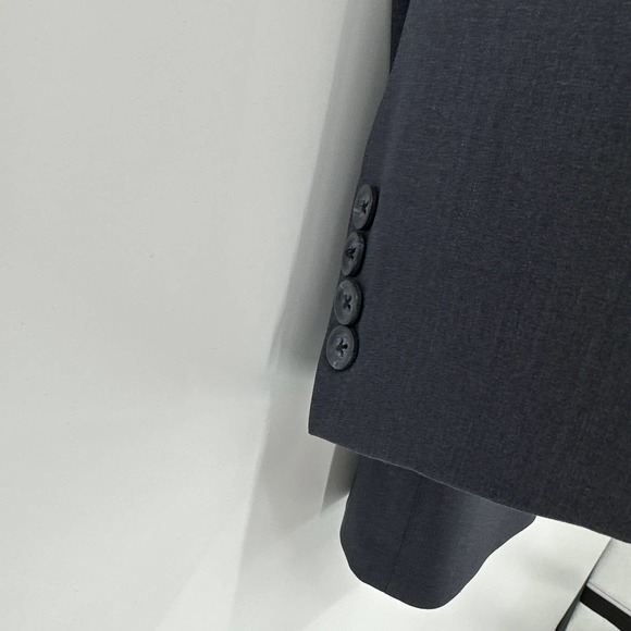 Burberry London Sport Coat 100% Wool Lapel Collar Buttoned Long Sleeve Size 40R - Picture 3 of 9